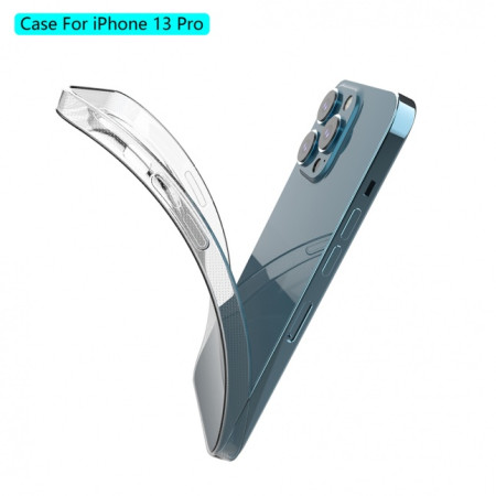 JM NAKE case for iPhone 13 Pro 6.1, Clear (Clear)