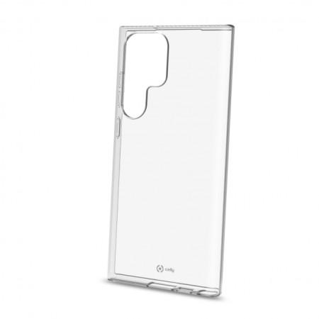 CELLY Gelskin back TPU cover for Samsung GALAXY S23 Ultra 5G, Transparent (Transparent)