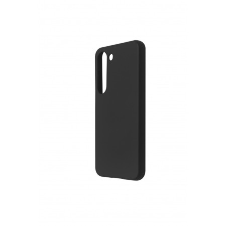 JM CANDY SILICONE case for Galaxy S23 Plus Black ( (Black)