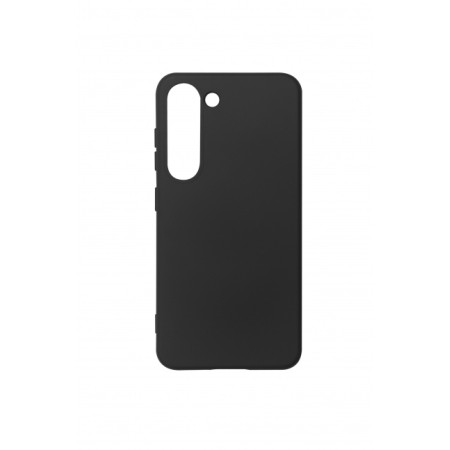 JM CANDY SILICONE case for Galaxy S23 Plus Black ( (Black)