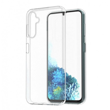 JM Anti-bacteria TPU case for Samsung Galaxy A14 5G, Transparent (Transparent)