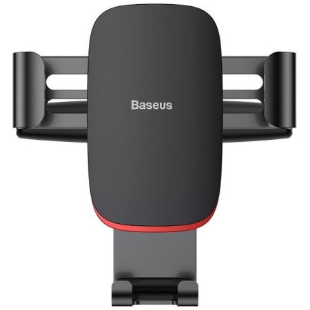 Baseus Metal Age Gravity Car Mount Metal Gravity Car Mount for CD Slot Black (Black)