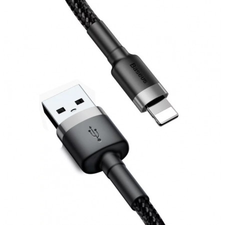 Baseus Cafule USB Lightning Cable 2A 3m (Black+Gray)