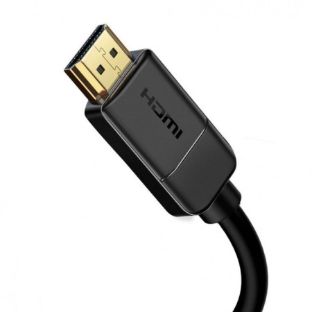 Baseus Cable HDMI 2.0 4K 60 Hz 3D HDR 18 Gbps 3m Black (Black)