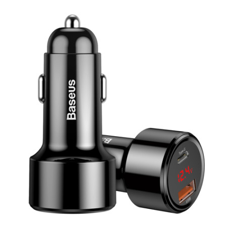 Baseus Magic Series PPS - Quick Charge 4.0+ / QC3.0 45W 6A car charger black (Black)