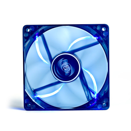 120 mm case ventilation fan, "Wind Blade 120", transparent, hydro bearing,4 LED's deepcool