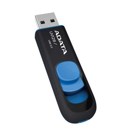 ADATA UV128 32 GB, USB 3.0, Black/Blue