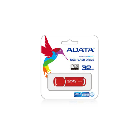 ADATA UV150 32 GB, USB 3.0, Red