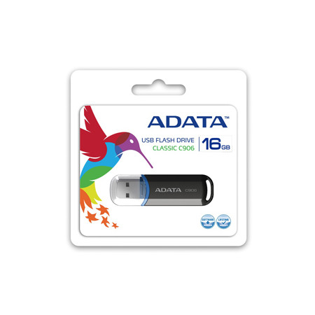 ADATA C906 32 GB, USB 2.0, Black