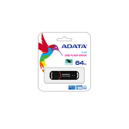 ADATA UV150 64 GB, USB 3.0, Black