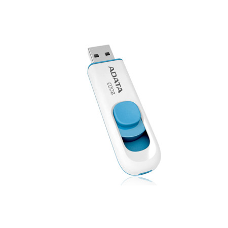 ADATA C008 64 GB, USB 2.0, White/Blue