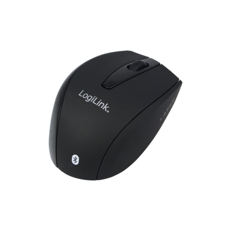 Logilink Maus Laser Bluetooth mit 5 Tasten wireless, Black, Bluetooth Laser Mouse