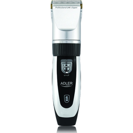 Adler Hair clipper for pets AD 2823 Silver