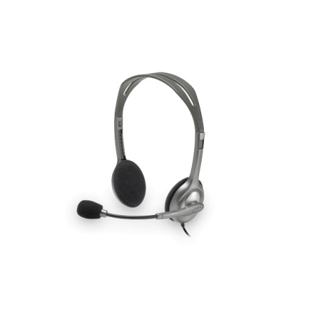 Logitech Stereo headset H111 Built-in microphone, 3.5 mm, Grey