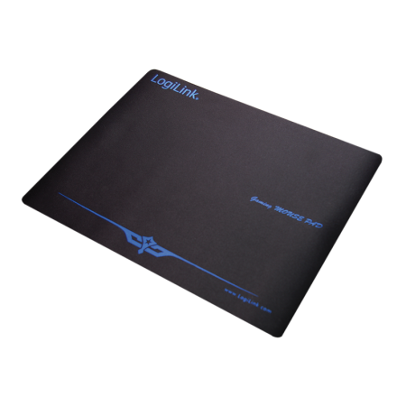 Logilink Mousepad XXL Black, Gaming mouse pad, Rubber, 400 x 3 x 300 mm