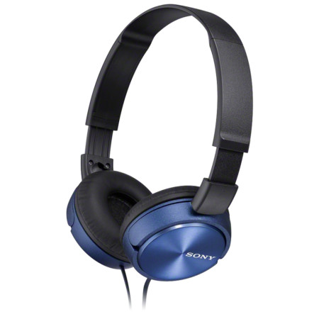 Sony Foldable Headphones MDR-ZX310 Headband/On-Ear, Blue