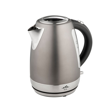 ETA Kettle ELA ETA859890040 Standard, 2100 W, 1.7 L, Stainless steel, 360 rotational base, Grey