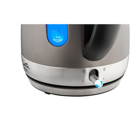 ETA Kettle ELA ETA859890040 Standard, 2100 W, 1.7 L, Stainless steel, 360 rotational base, Grey