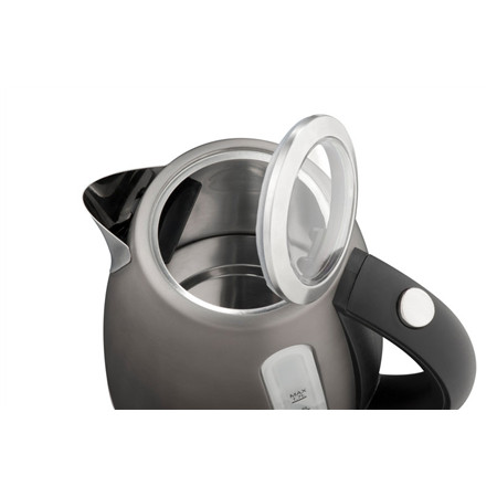 ETA Kettle ELA ETA859890040 Standard, 2100 W, 1.7 L, Stainless steel, 360 rotational base, Grey