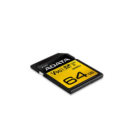 ADATA Premier ONE UHS-II U3 64 GB, SDXC, Flash memory class 10