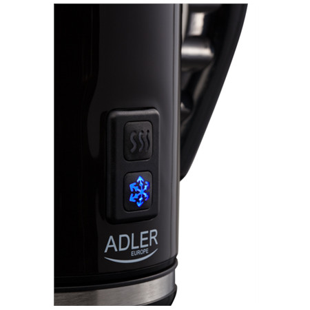 Adler AD 4478 Black, Milk frother, 500 W