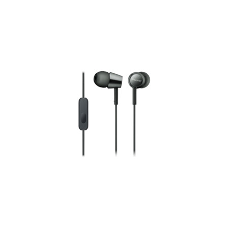 Sony MDR-EX155APB Wired, In-ear, Microphone, 3.5 mm, Black