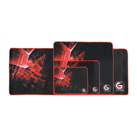 Gembird MP-GAMEPRO-M Gaming mouse pad PRO, Medium 250 x 350 x 3 mm, Black/Red