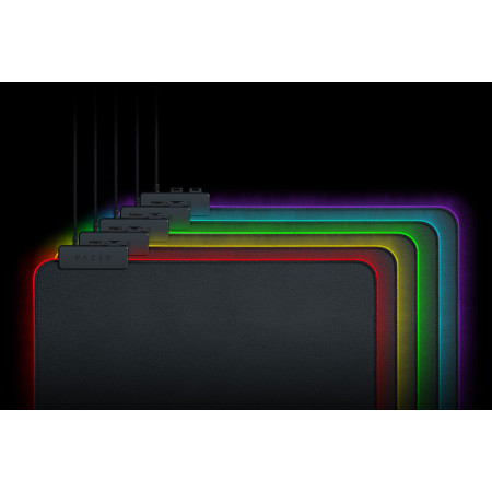 Razer Soft Gaming Mouse Mat with Chroma, Goliathus Chroma Extended, Black