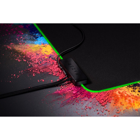 Razer Soft Gaming Mouse Mat with Chroma, Goliathus Chroma Extended, Black