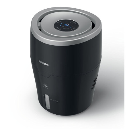 Philips HU4813/10 Humidification capacity 300 ml/hr, Black, Type Humidifier, Natural evaporation process, Suitable for rooms up 