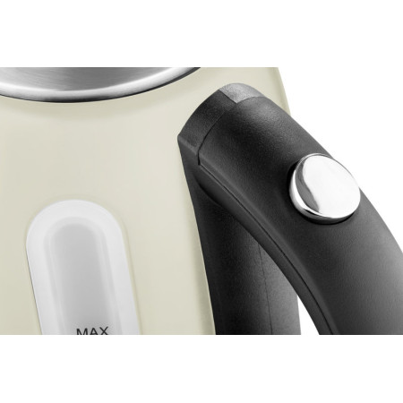 ETA Kettle ELA ETA859890070 Standard, 2100 W, 1.7 L, Stainless steel, 360 rotational base, Cream