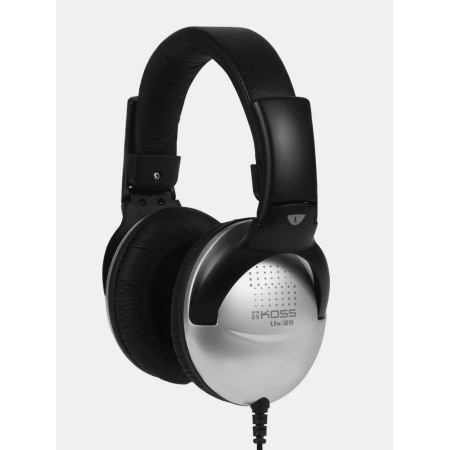 Koss Headphones UR29 Wired, On-Ear, 3.5 mm, Noise canceling, Black/Silver