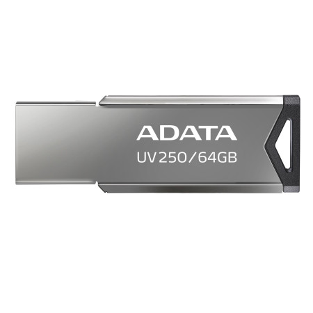 ADATA FlashDrive UV250 16GB Metal Black USB 2.0 Flash Drive, Retail