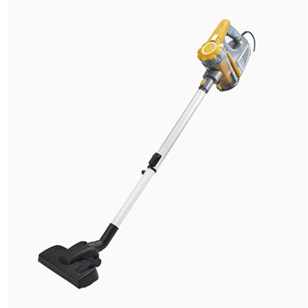 Adler Vacuum Cleaner AD 7036 Corded operating, Handstick and Handheld, 800 W, Operating radius 7 m, Yellow/Grey, Warranty 24 mon