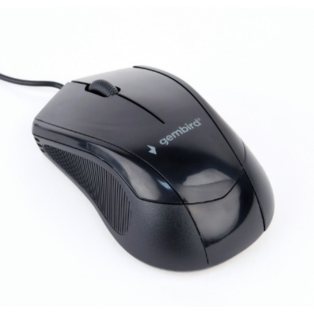 Gembird MUS-3B-02 Optical mouse, Black