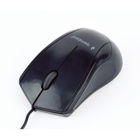 Gembird MUS-3B-02 Optical mouse, Black