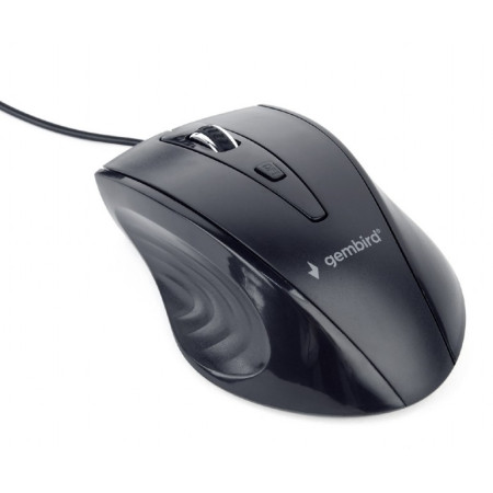 Gembird Mouse MUS-4B-02 USB, No, Standard, No, Black