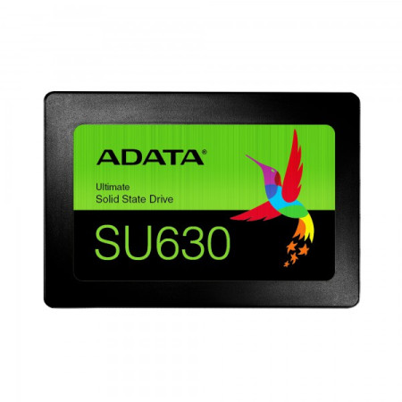 ADATA Ultimate SU630 3D NAND SSD 960 GB, SSD form factor 2.5 , SSD interface SATA, Write speed 450 MB/s, Read speed 520 MB/s