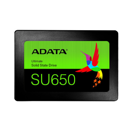 ADATA Ultimate SU650 3D NAND SSD 960 GB, SSD form factor 2.5 , SSD interface SATA, Write speed 450 MB/s, Read speed 520 MB/s