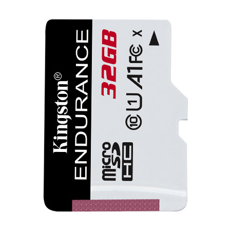 Kingston Endurance SDCE/32GB 32 GB, Micro SDHC, Flash memory class 10