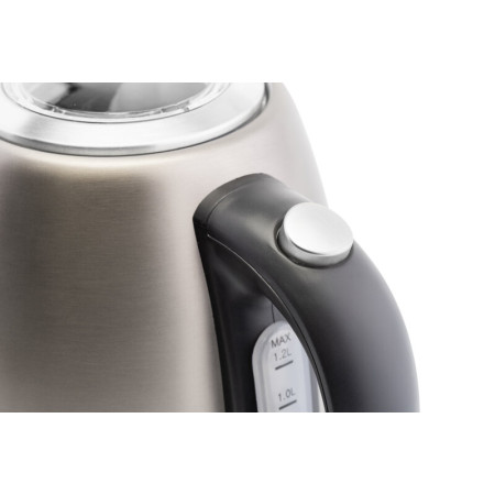 ETA Kettle Ela mini ETA859990040 Standard, 2100 W, 1.2 L, Stainless steel, 360 rotational base, Grey