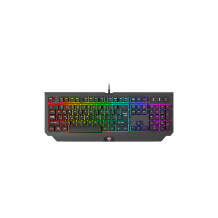 GENESIS COMBO set 4in1 cobalt 330 rgb keyboard + mouse +headphones + mousepad, us layout