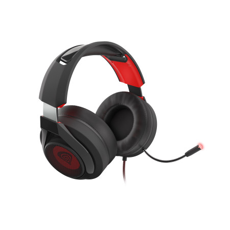 GENESIS Gaming Headset RADON 610, Wired, Balck/Red