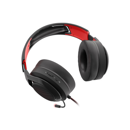 GENESIS Gaming Headset RADON 610, Wired, Balck/Red