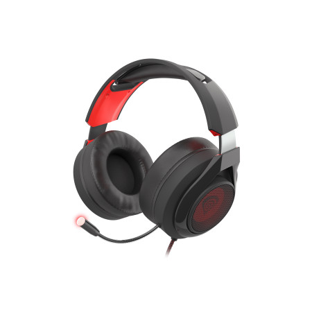 GENESIS Gaming Headset RADON 610, Wired, Balck/Red