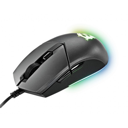 MSI Clutch GM11 Gaming Mouse, Wired, Black