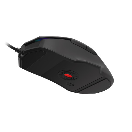 GENESIS Xenon 220 Gaming Mouse, 500 - 6400DPI, Wired, Black