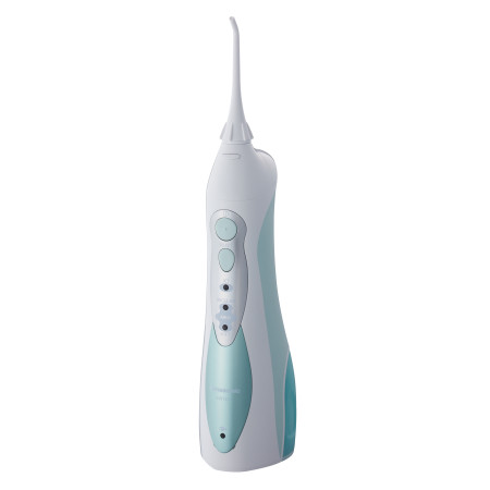 Panasonic Oral irigator EW1311G845 Cordless, 130 ml, Number of heads 4, White/Blue