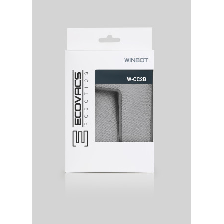 Ecovacs Cleaning Pads for WINBOT X NEW W-CC2B 2 pc(s), Grey