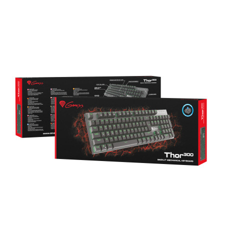 Genesis Thor 300, Gaming keyboard, US